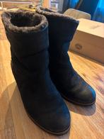 Shabbies Zwarte Laarzen mt 37 met Vacht - Prima Staat!, Ophalen of Verzenden, Zo goed als nieuw, Zwart, Lage of Enkellaarzen