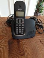 Eenvoudige Philips Telefoon, Telecommunicatie, Vaste telefoons | Handsets en Draadloos, Ophalen, Gebruikt, 1 handset