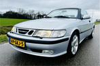Saab 9-3 2.0 Turbo SE cabrio 2001 Zilver apk 2-2025, Auto's, Saab, Te koop, Zilver of Grijs, Geïmporteerd, Benzine
