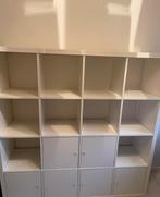 Kallax boekenkast ikea met 6 deurtjes in perfecte staat, Ophalen, 50 tot 100 cm, Zo goed als nieuw, 150 tot 200 cm