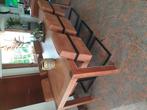 Eettafel 6 stoelen. Erg mooi. €450,00, Huis en Inrichting, Tafels | Eettafels, 200 cm of meer, Zo goed als nieuw, Rechthoekig