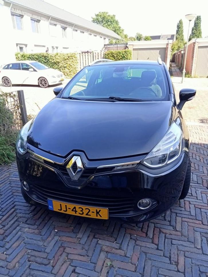 Renault Clio 0.9 TCE 90 Estate 2016 Zwart Limited Edition, Auto's, Renault, Bedrijf, Clio, ABS, Achteruitrijcamera, Airbags, Airconditioning