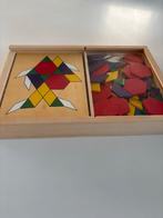 JoePPie Houten Vormen Puzzel, Ophalen of Verzenden, Zo goed als nieuw, Puzzelen