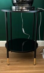 Twee bijzettafels Äsperöd, Huis en Inrichting, Minder dan 55 cm, Rond, Zo goed als nieuw, Ophalen