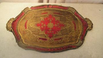 Mooi Vintage Italiaans Dienblad - 60x38 beschikbaar voor biedingen