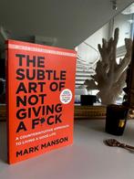 Mark Mansons ~ The subtle art of not giving a F*ck, Ophalen of Verzenden, Zo goed als nieuw, Mark Manson