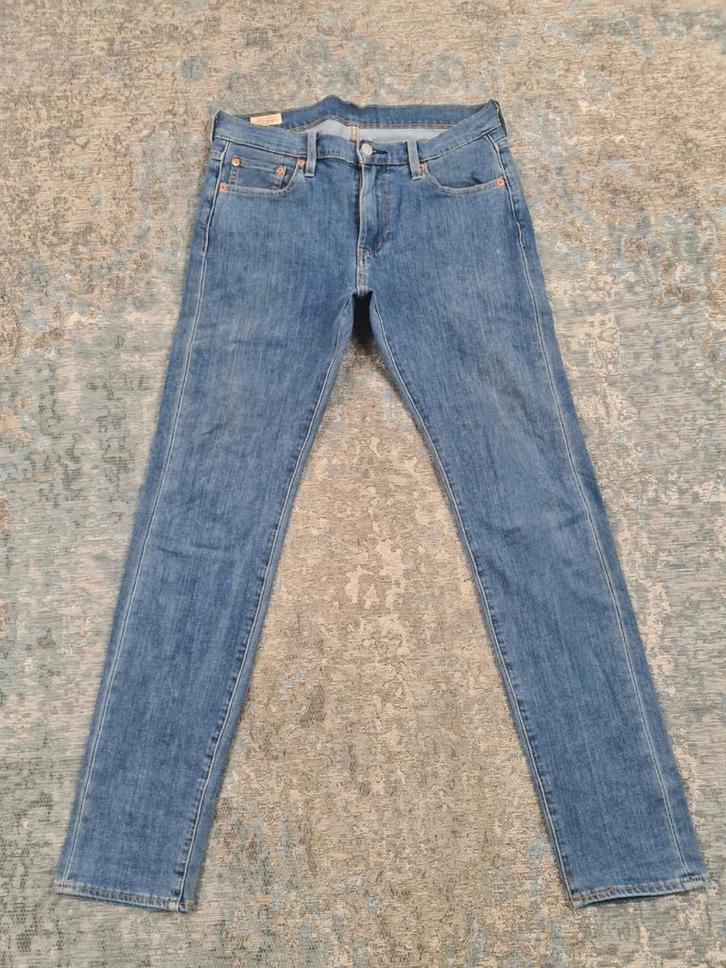 Levi's 510 W30 L32 Skinny STRETCH Bronno3032 Blauw, Kleding | Heren, Spijkerbroeken en Jeans, Zo goed als nieuw, W32 (confectie 46) of kleiner