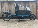 ::GAZELLE:: Makki Load Connect BLACK BLUE bakfiets, Ophalen of Verzenden, Nieuw, Gazelle, Verstelbare zitting