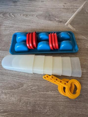 Z.G.A.N. ijsvormen met houder zelf ijsjes maken TUPPERWARE beschikbaar voor biedingen