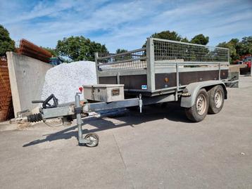 Kiepaanhanger merk Do-wa. 3500kg 2650 kg laadverm. beschikbaar voor biedingen