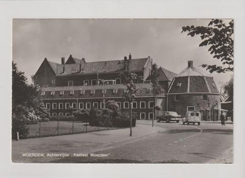 Woerden - Achterzijde Kasteel * 250827-51, Verzamelen, Ansichtkaarten | Nederland, Gelopen, Utrecht, 1960 tot 1980, Ophalen of Verzenden