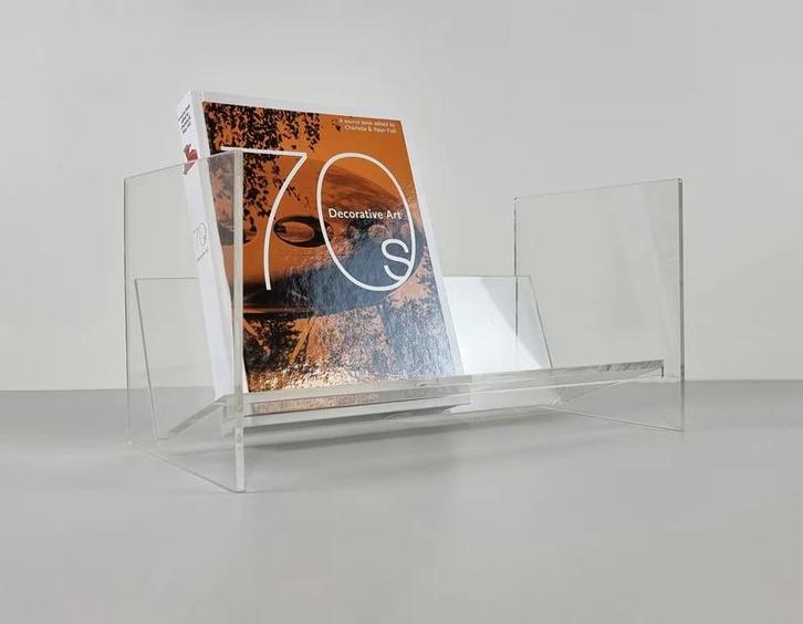 Space Age Design Vintage Eickel Acryl Mediastandaard, Huis en Inrichting, Woonaccessoires | Krantenbakken en Lectuurbakken, Gebruikt