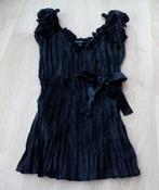 Amisu top, maat XS, Zwart, Ophalen of Verzenden, Zo goed als nieuw, Zonder mouw