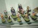 Set 15mm tinnen ruiters en olifanten en kameelruiters, Hobby en Vrije tijd, Modelbouw | Figuren en Diorama's, Ophalen of Verzenden