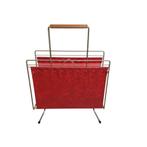 Vintage lectuurbak, tijdschriften houder, Huis en Inrichting, Woonaccessoires | Krantenbakken en Lectuurbakken, Gebruikt, Onbekend