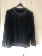 Trui, soepel en zacht met glitters te koop! merk: Yang Lili., Maat 38/40 (M), Zwart, Ophalen of Verzenden, Zo goed als nieuw