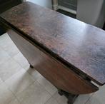 Antieke Klaptafel - Opknapper, Huis en Inrichting, Tafels | Sidetables, 100 tot 150 cm, Ovaal, 50 tot 75 cm, Antiek