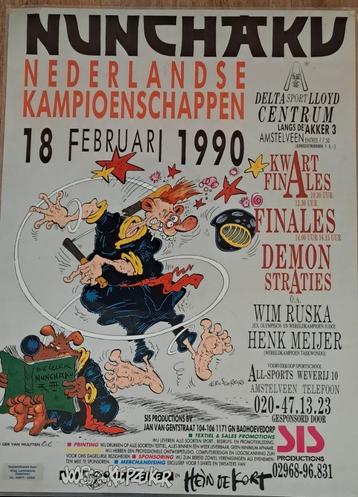 Nunchaku poster 35 jaar oud beschikbaar voor biedingen