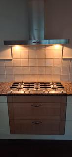 RVS Bauknecht Afzuigkap - Schouwkap 90x 50, Witgoed en Apparatuur, Afzuigkappen, Ophalen, Gebruikt, Wandschouwkap, 400 tot 600 m³ per uur