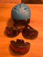 Skihelm (54-58cm) en 3 Skibrillen, Sport en Fitness, Overige merken, Gebruikt, Overige typen, Ophalen of Verzenden