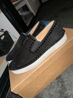Louboutin loafers 42 €250, Kleding | Heren, Schoenen, Ophalen of Verzenden, Zo goed als nieuw, Zwart, Loafers