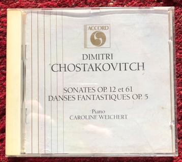 Shostakovich - Sonates op. 12 & 61, Danses Fantastiques beschikbaar voor biedingen
