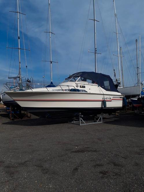 Fjord  30 weekender, Watersport en Boten, Motorboten en Motorjachten, Gebruikt, Polyester, Benzine, 50 pk of meer, Snelvarend