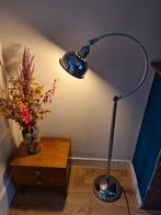 Retro lamp, zilverkleurig, Huis en Inrichting, Lampen | Vloerlampen, Ophalen, Gebruikt
