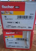 Fischer slagschroef met plug 6x40 /10S, Doe-het-zelf en Verbouw, IJzerwaren en Bevestigingsmiddelen, Ophalen of Verzenden, Nieuw