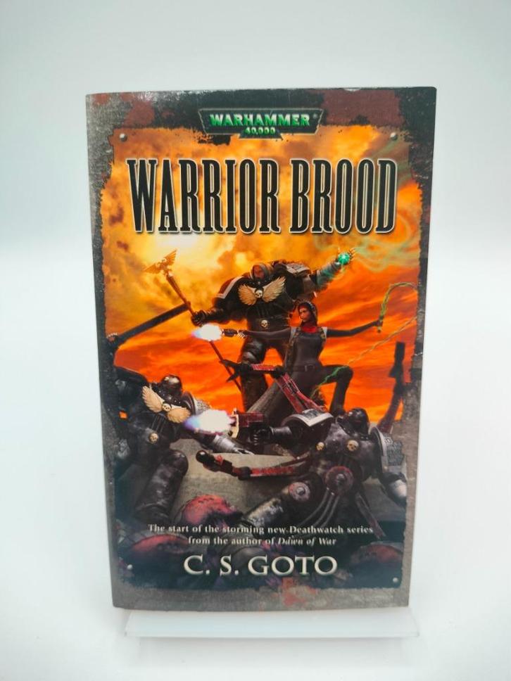 Warrior Brood, Deathwatch #1, Warhammer 40k, paperback, Hobby en Vrije tijd, Wargaming, Gebruikt, Warhammer 40000, Boek of Catalogus