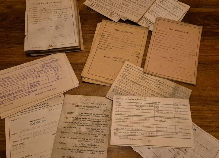 US & Joegoslavische stapelkaarten '50 en '60 -, Verzamelen, Militaria | Algemeen, Landmacht, Amerika, Ophalen of Verzenden