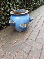 Mooie zware bloempot.  32 cm hoog, Tuin en Terras, Gebruikt, Tuin, Rond, Minder dan 40 cm