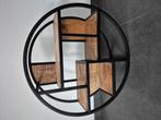 Wandrek rond van mango hout, Huis en Inrichting, Woonaccessoires | Wandplanken en Boekenplanken, Ophalen of Verzenden, Nieuw