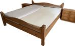 2 persoonsbed inclusief (Auping) matras + nachtkastjes, 180 cm, Eenpersoons, Wit, Zo goed als nieuw
