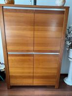 Houten kast en eettafel, Ophalen, Zo goed als nieuw, Rechthoekig, 50 tot 100 cm
