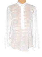 Reiss blouse, semi-transparante blousetop, Mt. 38 / M, Kleding | Dames, Maat 38/40 (M), Reiss, Verzenden, Wit