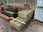 Te koop: 7 gebruikte betonnen Legoblokken | 160x80x40 cm, Ophalen, Zo goed als nieuw