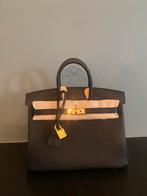 Hermes birkin 25, Sieraden, Tassen en Uiterlijk, Tassen | Damestassen, Ophalen of Verzenden, Zo goed als nieuw, Zwart, Handtas