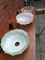 3 antieke hal/hang lampen, Ophalen of Verzenden