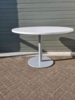 Pedrali vergadertafel / eetkamertafel rond 120cm wit, Ophalen of Verzenden, Zo goed als nieuw, Industriestraat 5, Pedrali