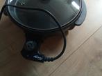 Electrische (pizza) pan instelbaar met deksel, Huis en Inrichting, Ophalen, Gebruikt