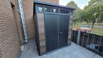 Keter Signature 77 Tuinhuis 214x218x226 Walnoot, Kunststof, Ophalen, Minder dan 250 cm, Tuinhuis