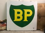 Oud BP emaille reclamebord., Ophalen