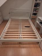 Ikea twijfelaar bed 140 cm breed, Huis en Inrichting, Ophalen, Gebruikt, Wit, 140 cm