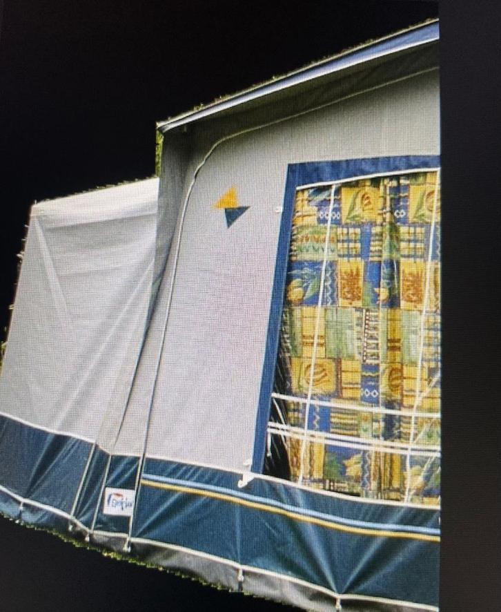 Gerjak uitbouw met slaaptent, Caravans en Kamperen, Tenten, tot en met 2, Zo goed als nieuw, Ophalen