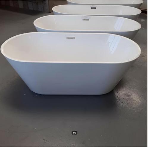 UITVERKOOP! Ligbad, Glans wit, 150 cm, Afvoer, Teika 150, Huis en Inrichting, Woonaccessoires | Overige, Nieuw, Ophalen of Verzenden