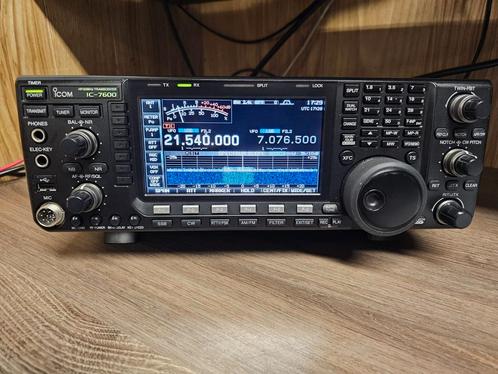 Icom ic 7600, Telecommunicatie, Zenders en Ontvangers, Gebruikt, Zender en Ontvanger, Ophalen of Verzenden