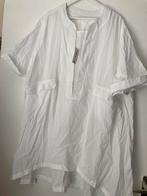 Strandjurk tuniek jurk wit katoen mt 48 lengte 100cm. Nieuw, Ophalen of Verzenden, Nieuw, Maat 48/50 (M), Wit