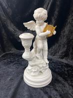 Amorini di Pompeii Kaarsenhouder Engel Harp, Ophalen of Verzenden, Keramiek of Aardewerk