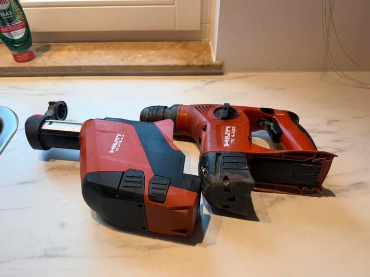 Hilti klopboormachine TE 4-A22 met zuiger TE DRS-4-A, Doe-het-zelf en Verbouw, Gereedschap | Slijpmachines, Zo goed als nieuw